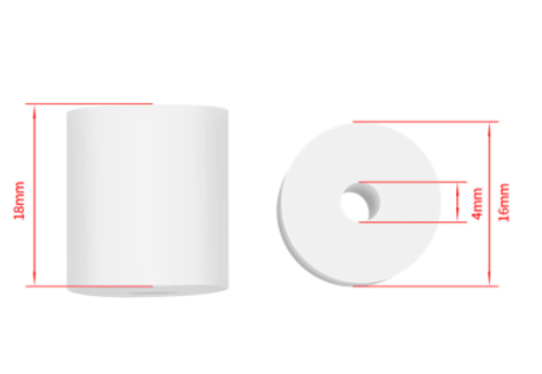 Силиконовая пружина для нагревательного стола 3D принтера 16 x 18 мм 4шт