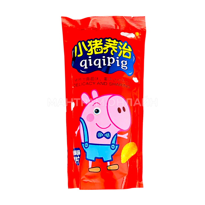 Чипсы QiqiPig Delicacy and Sharing вкус микс 20 г