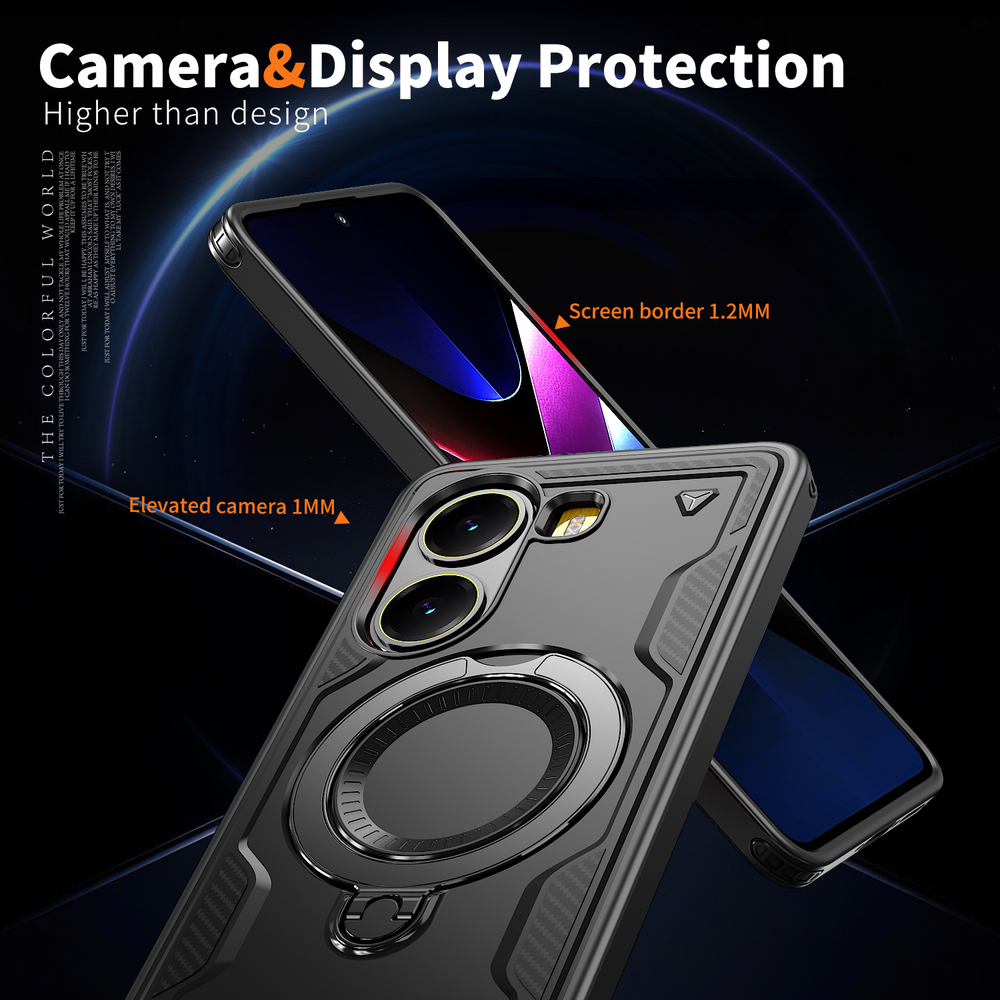Чехол Magneto Case с кольцом для Poco X7 Pro 5G