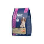 Корм для собак сухой мелких пород 1-10 кг BRIT PREMIUM Dog Adult Small, 1 кг для взрослых животных / с курицей