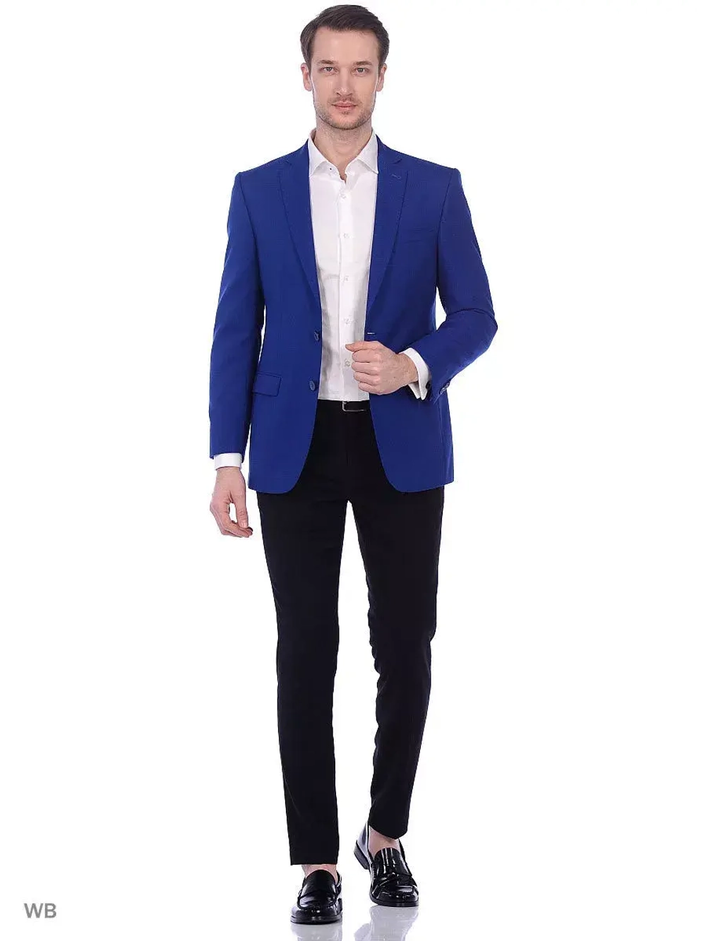 Пиджак повседневный под джинсы классический в офис