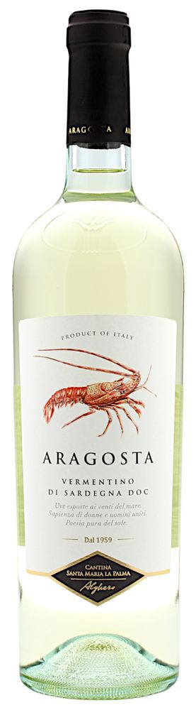 Арагоста Верментино ди Сарденья сух бел 0,75 13,5% Италия Арагоста Верментино ди Сарденья сух бел 0,75 13,5% Италия