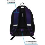 Рюкзак Berlingo Bliss Cyber Skateboard 40х29х19см, 630 гр., 3отд. 2карм, с эргономичной спинкой