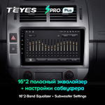 Teyes SPRO Plus 9"для Volkswagen Polo Mk4 2001-2009