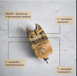 СИГНАЛИЗАТОР ПОКЛЕВКИ JY-9