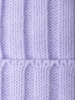 Шапка зимняя для девочки и снуд вязаные