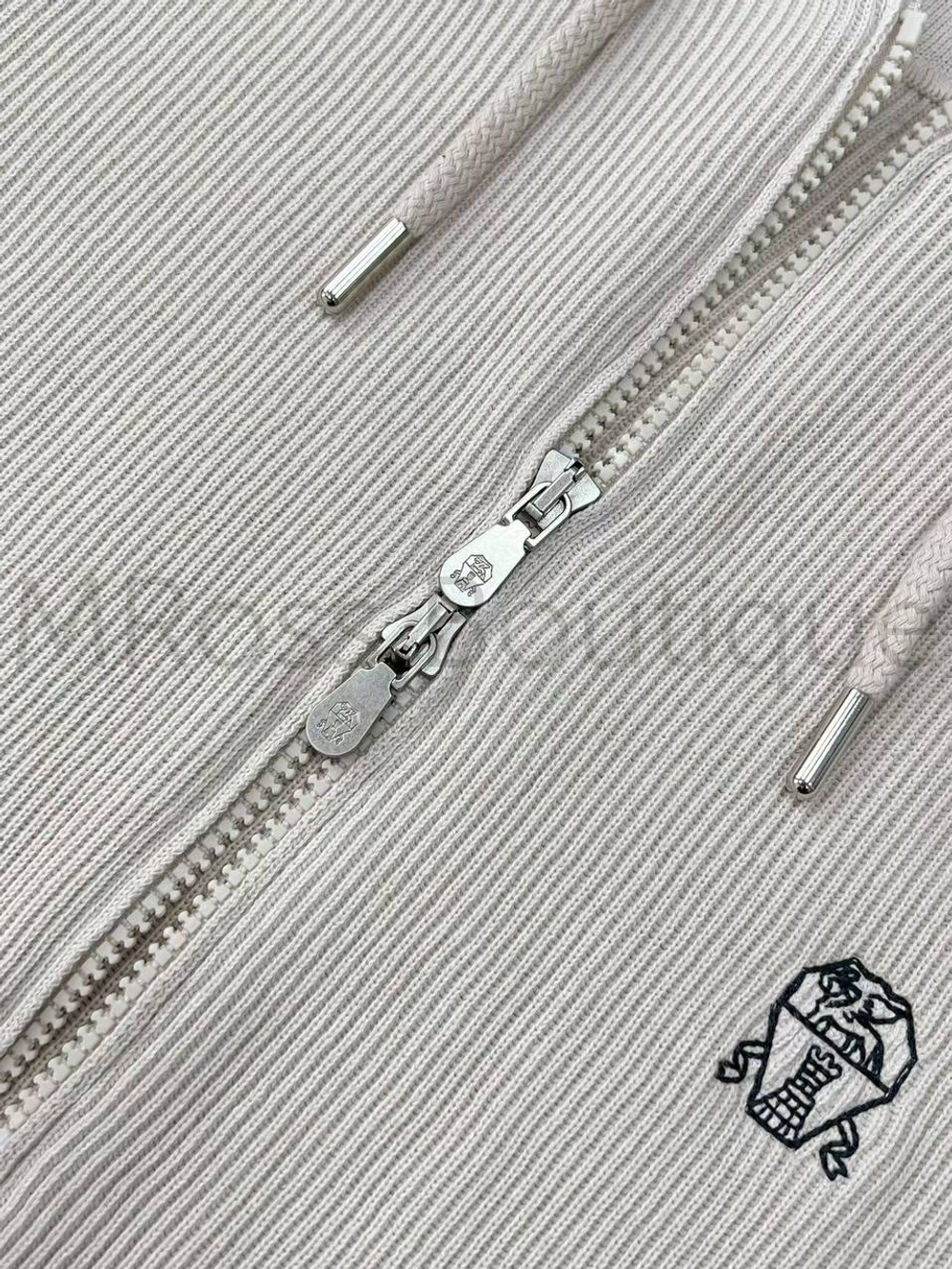 Бежевый мужской спортивный костюм Brunello Cucinelli