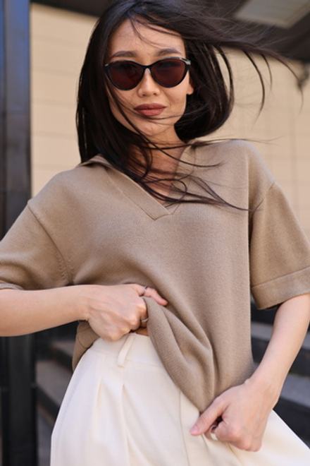 Поло Aimclo свободного кроя из хлопка