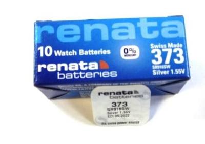 Элемент питания Renata 373 (SR916SW)0%Hg BL-1/10