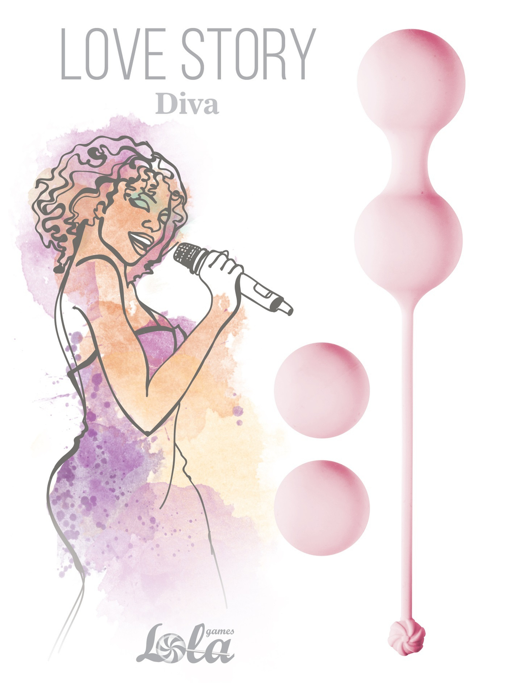 Набор вагинальных шариков Love Story Diva Tea Rose 3012-01lola