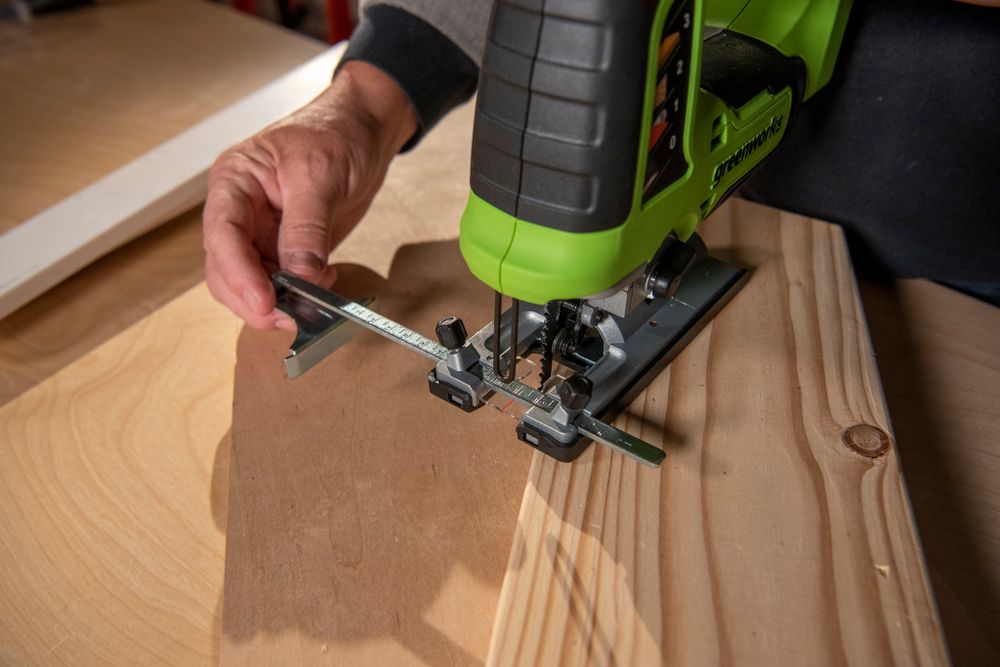 Аккумуляторный лобзик Greenworks GD24JS, 3601407,24v, без АКБ и ЗУ