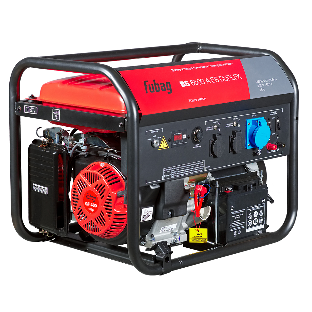 Бензиновый генератор Fubag BS 8500 A ES DUPLEX