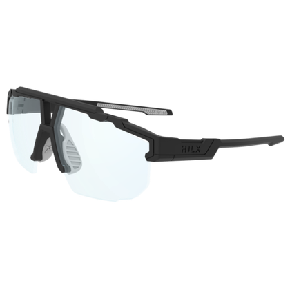 Спортивные очки HILX Specialist Matt Solid Black / Blue Block Lens