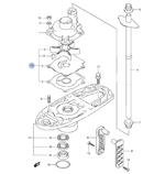 Рем.комплект помпы Suzuki DF25/DF30 17400-96352-000
