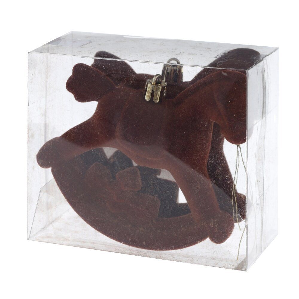 GAEM Набор из 2шт, Украшение новогоднее "Лошадка", L10 W5 H11 см