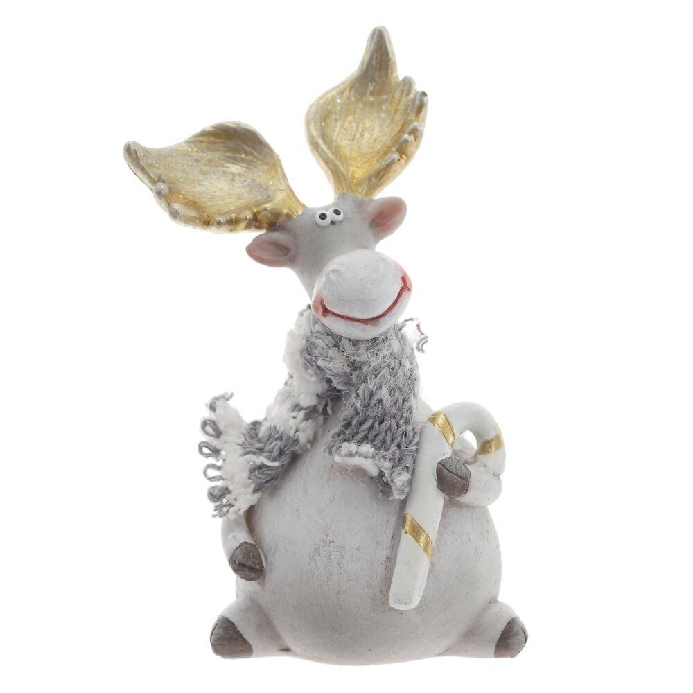 GAEM Фигурка декоративная "Олень", L6,5 W5,5 H19,5 см, 2в.