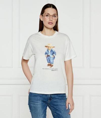 Футболка POLO RALPH LAUREN - экрю(211959104)