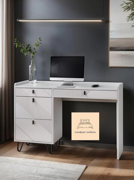 Туалетный столик «Кашемир», с ящиками, МДФ фасад, современный стиль