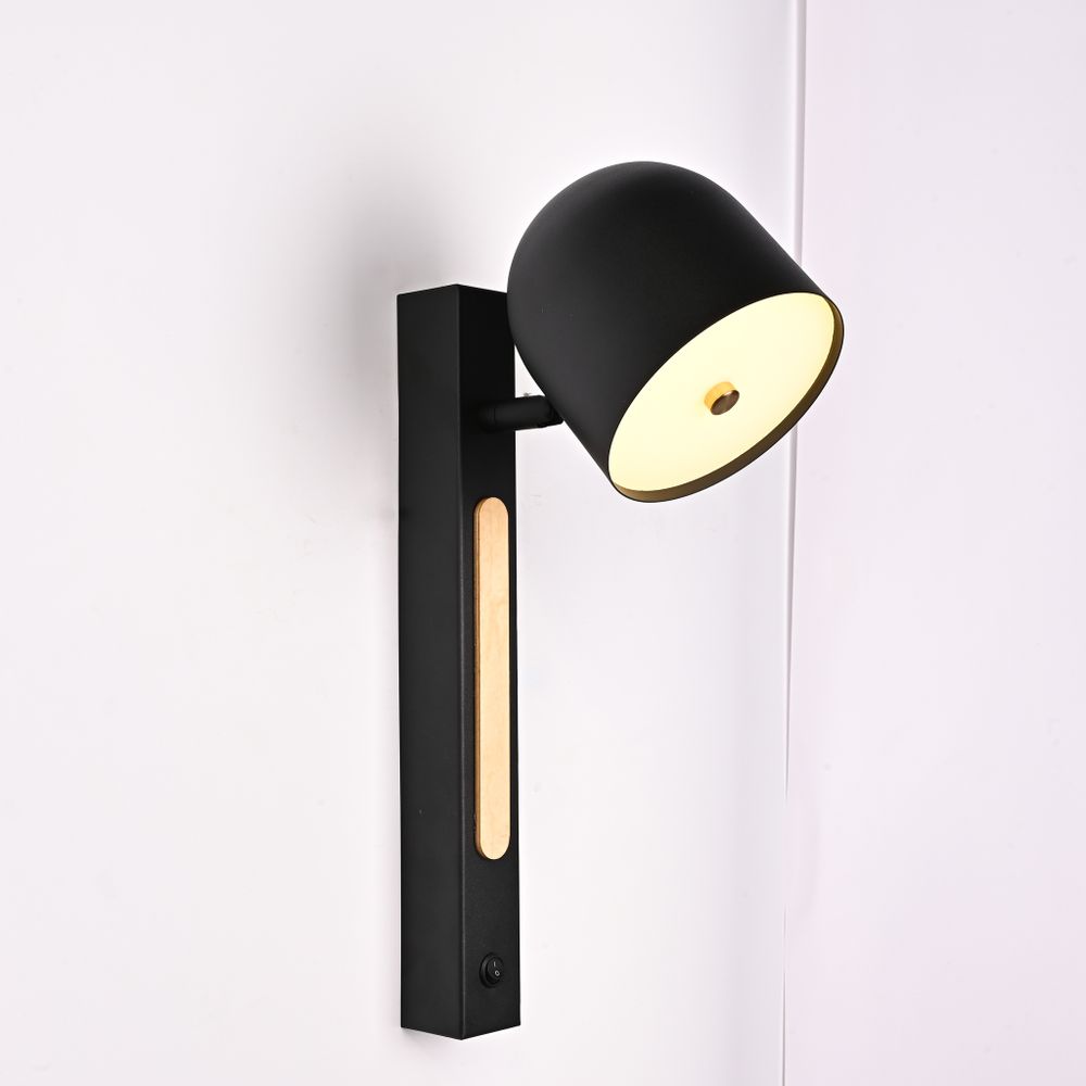 Светодиодное Бра Vic Wall Black By Imperiumloft