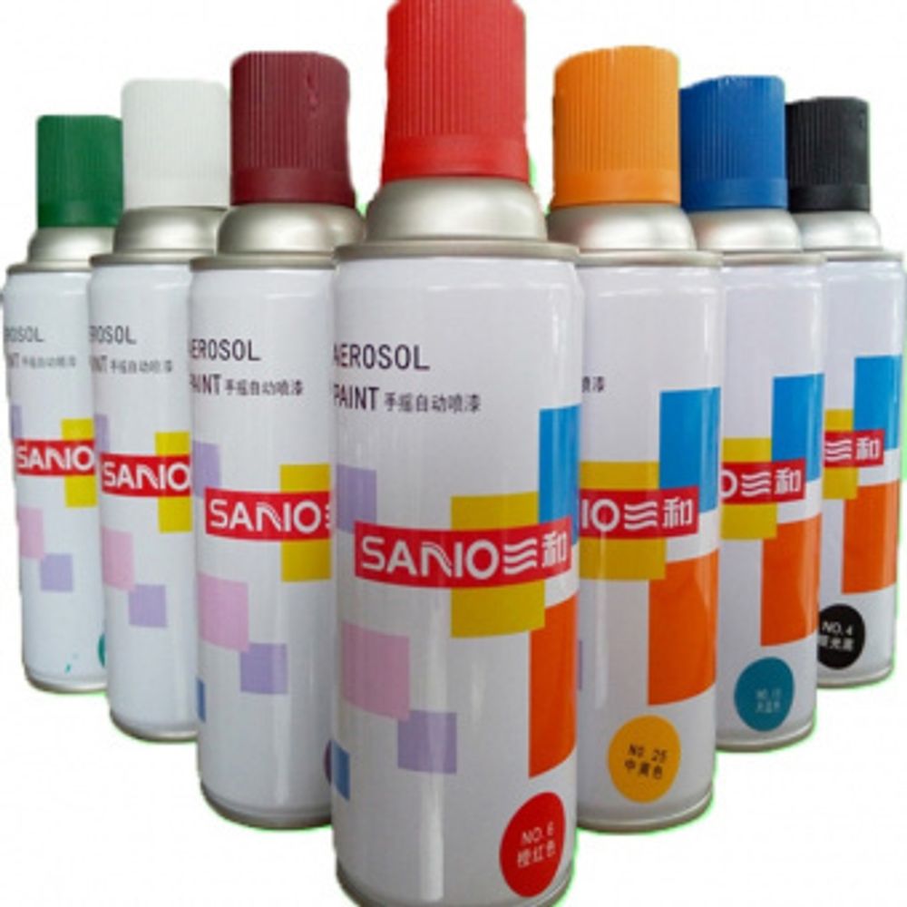 КРАСКА АЭРОЗОЛЬНАЯ ФЛУОРЕСЦЕНТНАЯ SANIO 1003 GREEN
