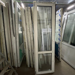 Дверь Пластиковая Б/У 237(в) х 69(ш) балконная левая