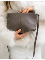 Сумка через плечо маленькая клатч натуральная кожа