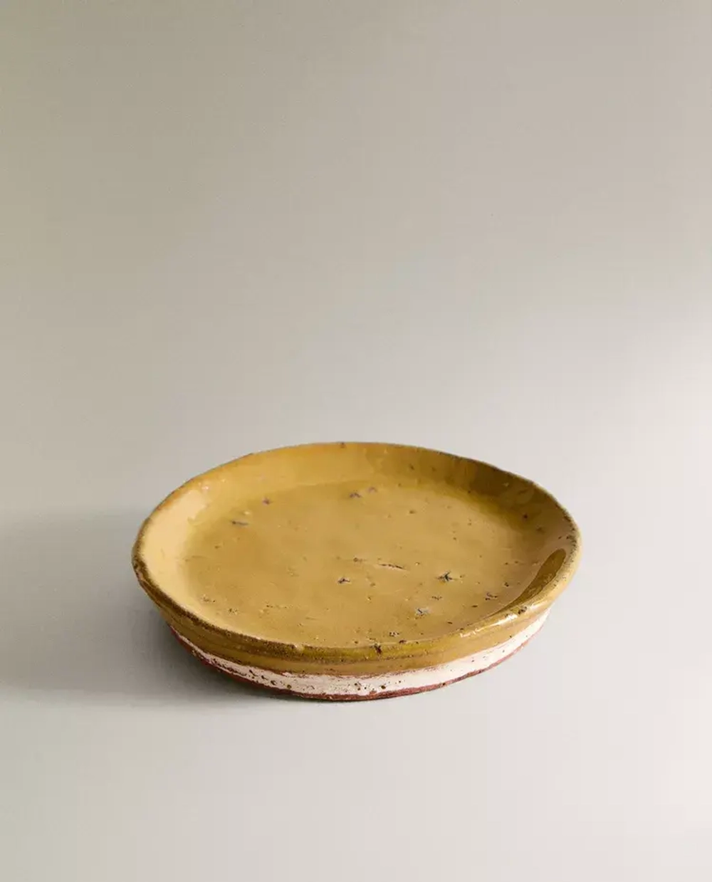 ZARA HOME МЫЛЬНИЦА ИЗ ТЕРРАКОТЫ, ЖЕЛТО-КОРИЧНЕВЫЙ