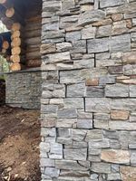 Натуральный камень Кварцит серо-зеленый Pharaon 200x550x20-40 Грубый камень