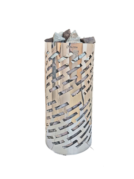 Электрокаменка ЭКМ-12 (нерж., диагональ)