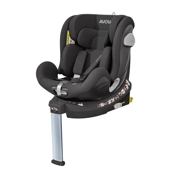 Автокресло Avova Swan-Fix Pearl Black