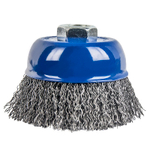 Кордщетка чашеобразная 75 мм М14 для УШМ проволока сталь ПРАКТИКА