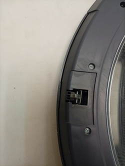 VMUF501B кт19 Люк стиральной машины Hotpoint-Ariston (узкое стекло) C00299562 б/у