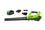 Аккумуляторный воздуходув Greenworks G40ABK4, 2400807UB	,40v, АКБ 4 А·ч и ЗУ