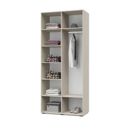 Шкаф двухстворчатый Стоун С20 (полки+штанга) ЛДСП, МОДЕРИУМ, г. Ижевск