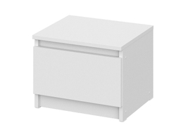 Тумба прикроватная «Денвер» Белая 40 см