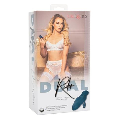 Синяя виброплатформа Remote Control Bump & Grind (Цвет: синий)