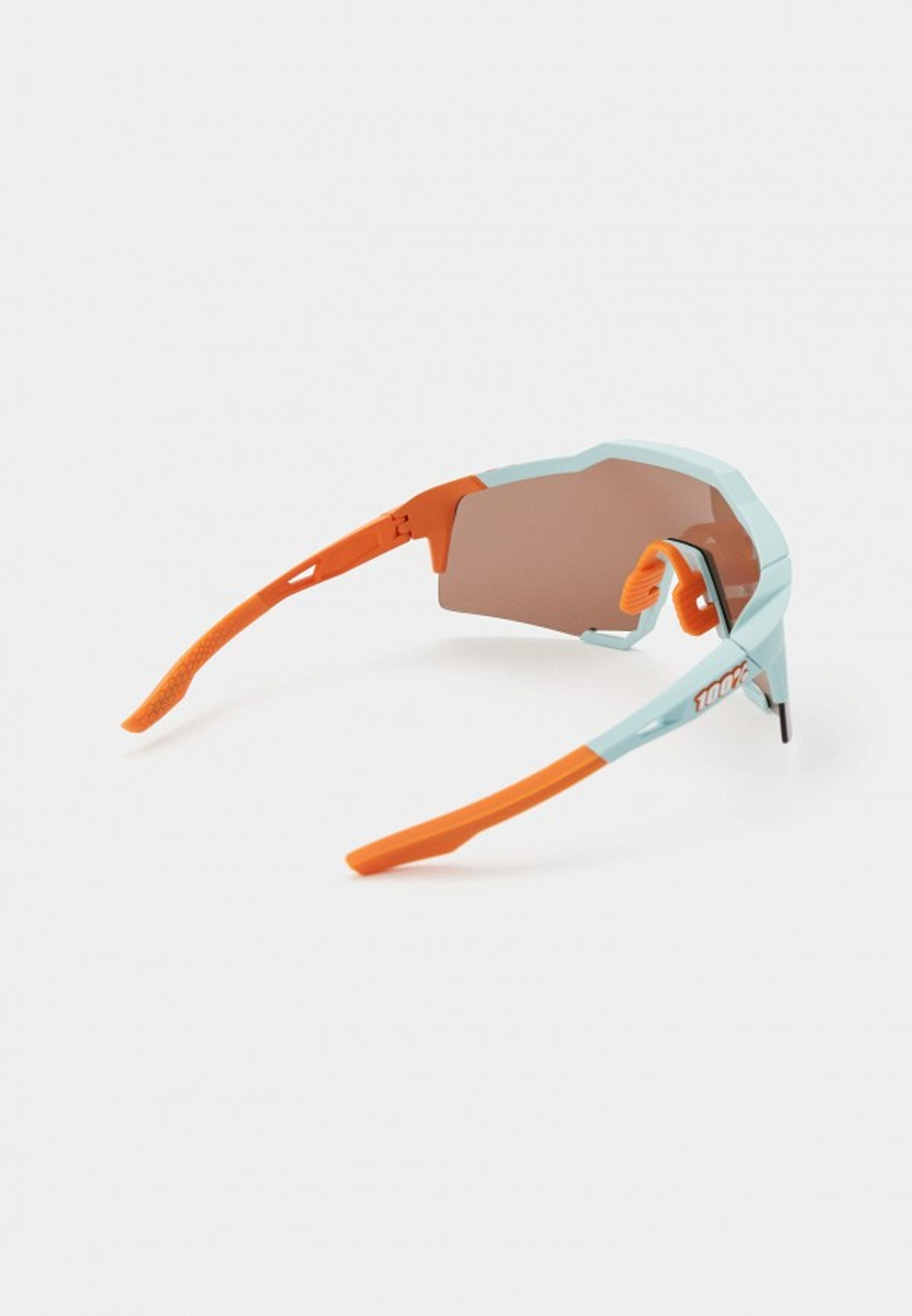 Спортивные очки с диоптриями 100% Speedcraft / Soft Tact Two Tone / HiPER Silver Mirror Lens