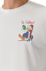 Футболка Saint Barth scrooge caldo скрудж веер белая