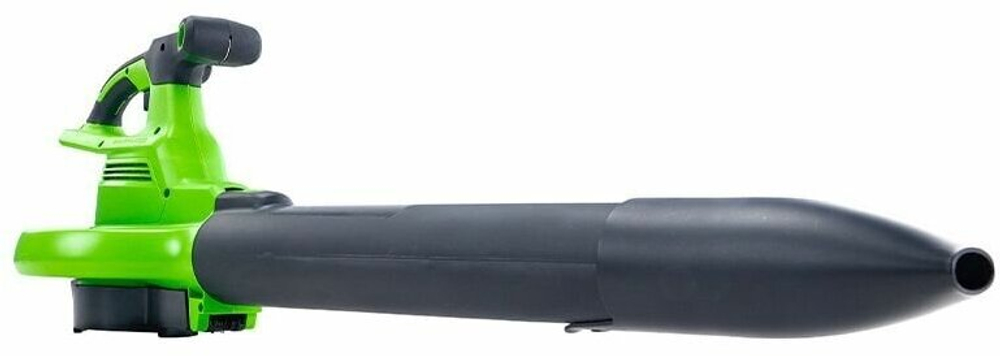 Воздуходувка-пылесос аккумуляторная ручная Greenworks GD40BVII 40В Li-Ion без АКБ и ЗУ (2406907)