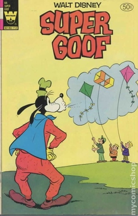 Комикс на Английском Walt Disney. Super Goof. Issue 66