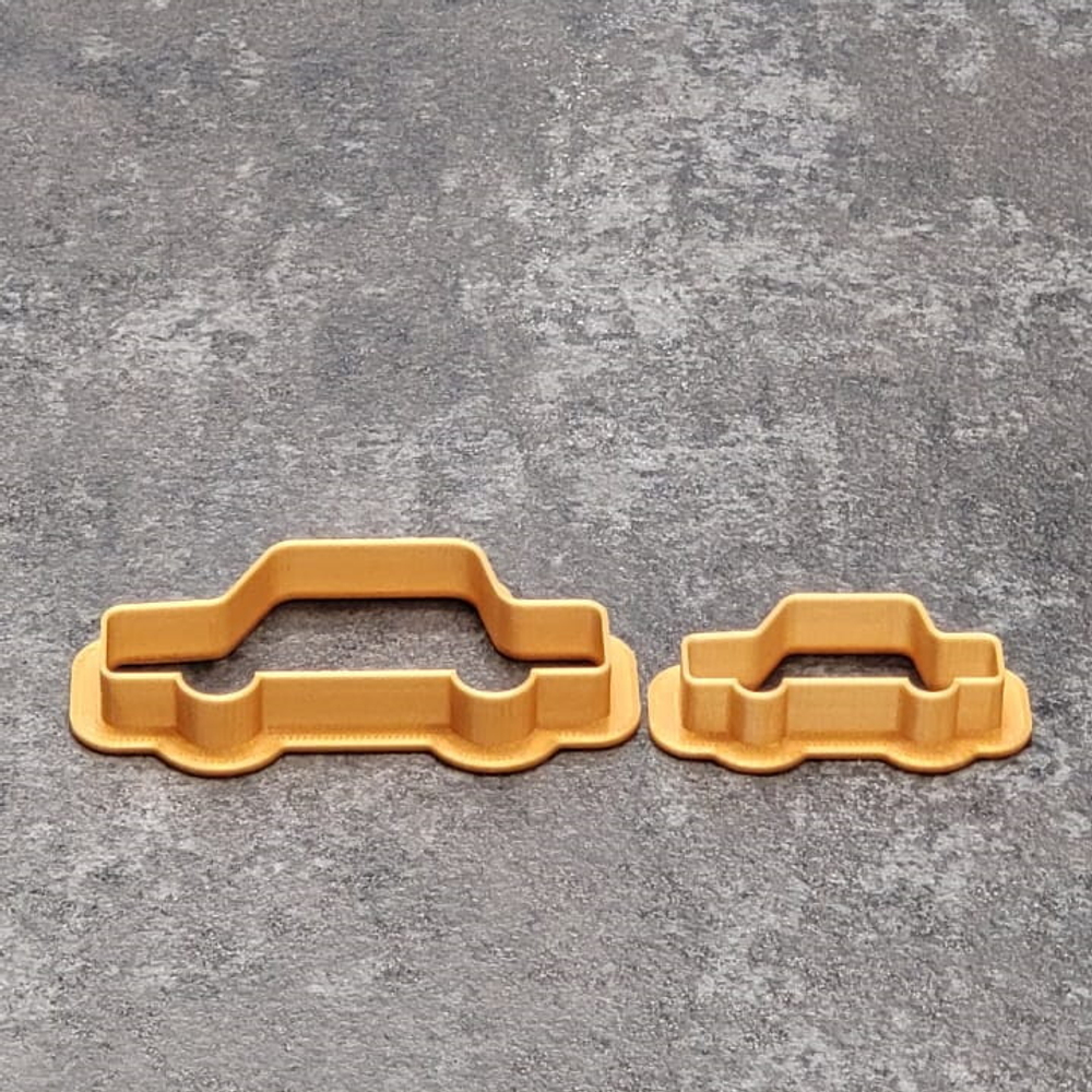 Комплект форм для печенья "Мать и дитя - Машинка"