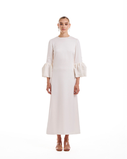 Платье белое колокольчик