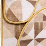 Набор для ванной и туалета 3 пр. «Метрика» ( 2 коврика 50*80+50*40, 1 чехол на крышку унитаза)