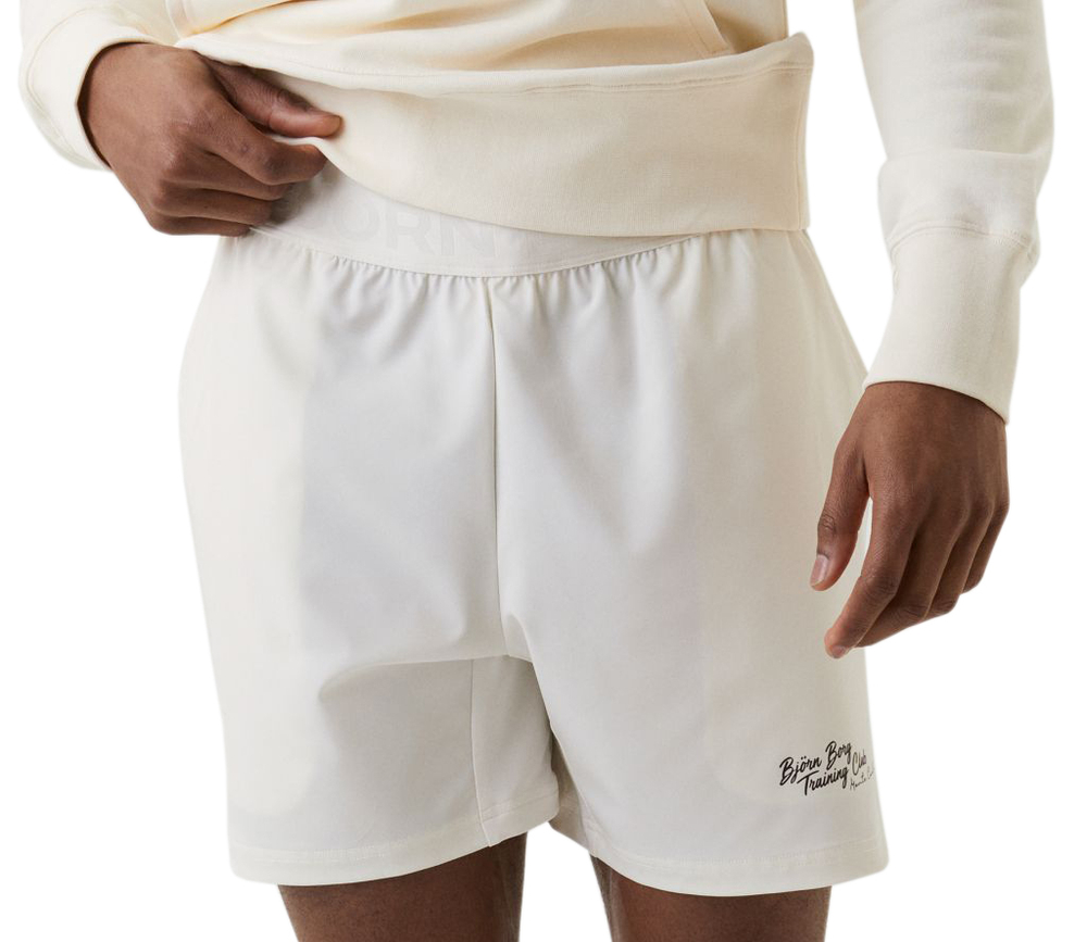 Мужские теннисные шорты Björn Borg Short Graphic Shorts - белый