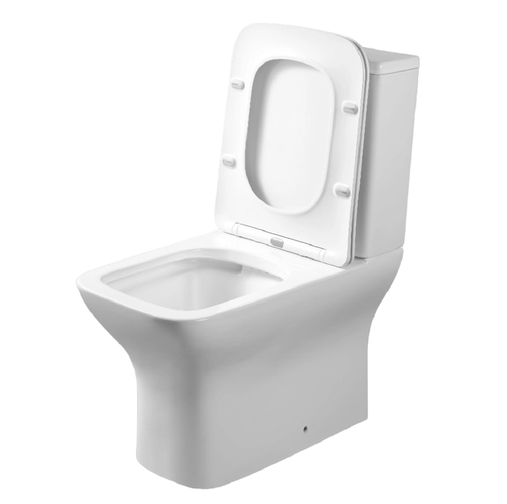Унитаз ELLEROS напольный безободковый Ceruttispa CT10093 (620х360х800)