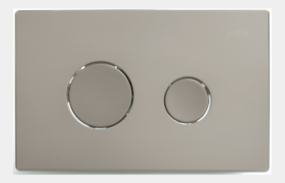 Кнопка для инсталляции с КРУГ. клав. (ГРАФИТ, инс. 60)  ViEiR  (20/1шт)