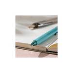 Ручка гелевая автоматическая Deli Nusign ENS666-BK 0.7мм, черная, резиновая манжета