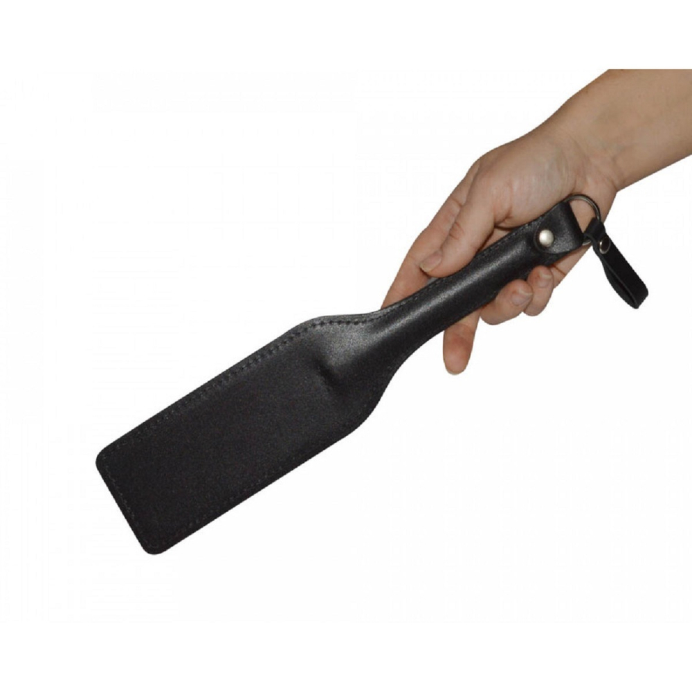 Шлепалка Sitabella Новичек черная кожа 30 см