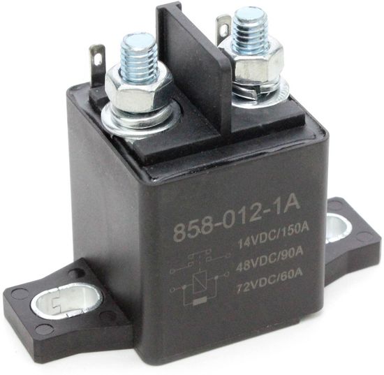 Реле электромагнитное 858-12VDC (12VDC  150A) ( 1 группа )