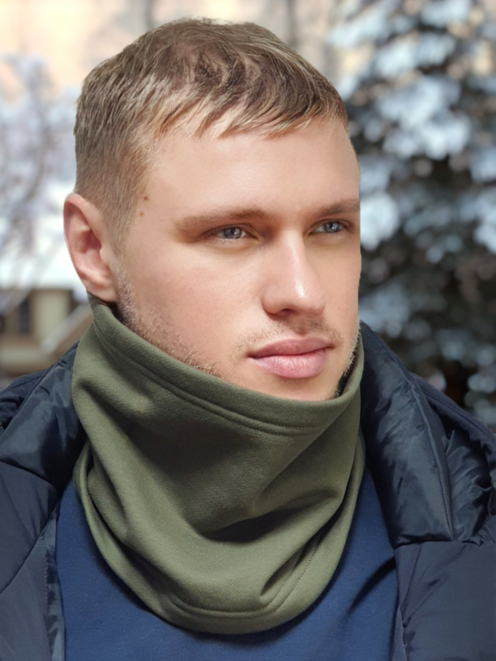 Бафф МИШЕЛЬ хлопковый утепленный